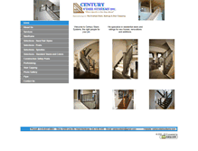 Tablet Screenshot of centurystairsystems.com